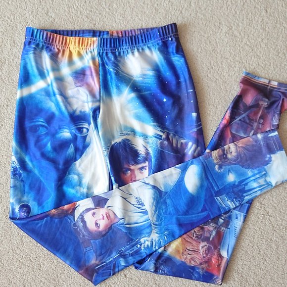 Stretchy Star Wars Leggings - Picture 1 of 7